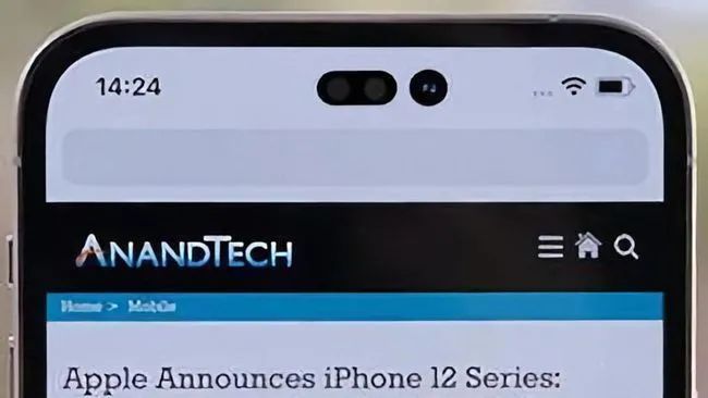 自称苹果内部人员爆iPhone 14 将采用“双挖孔屏”