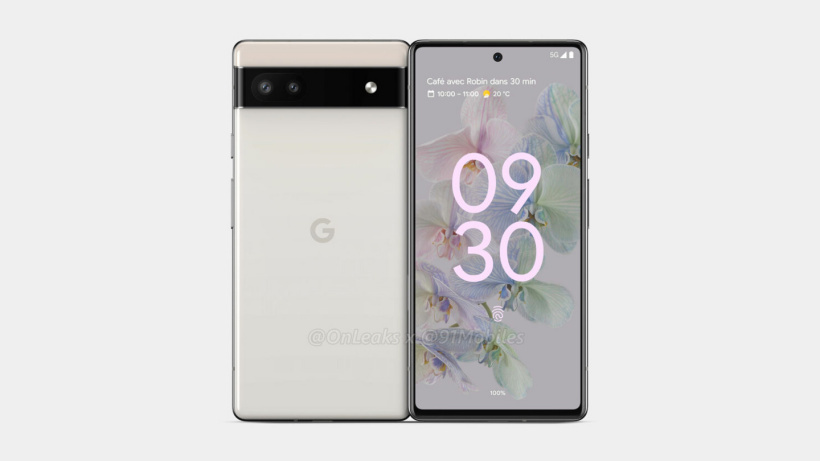 谷歌 Pixel 6a 配置曝光：Tensor GS101 芯片+6.2英寸 OLED 直屏