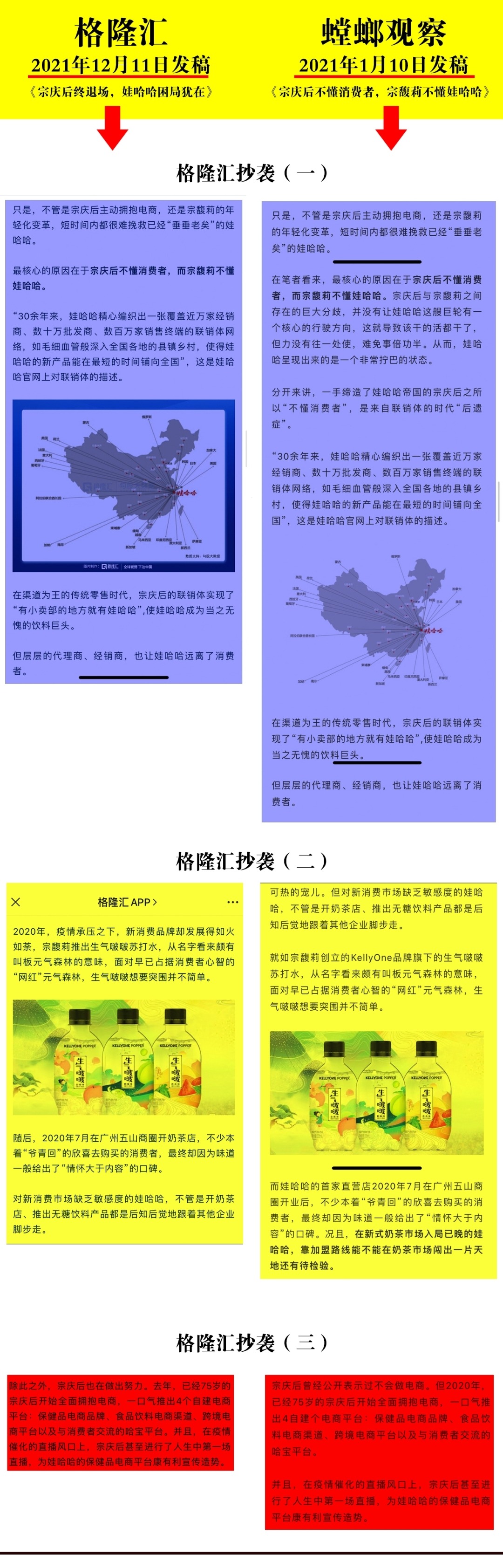 格隆汇抄袭《螳螂观察》，拒不公开道歉