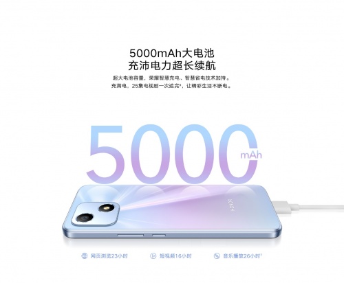 大内存长续航高品质5G手机 荣耀畅玩30发布售1099元